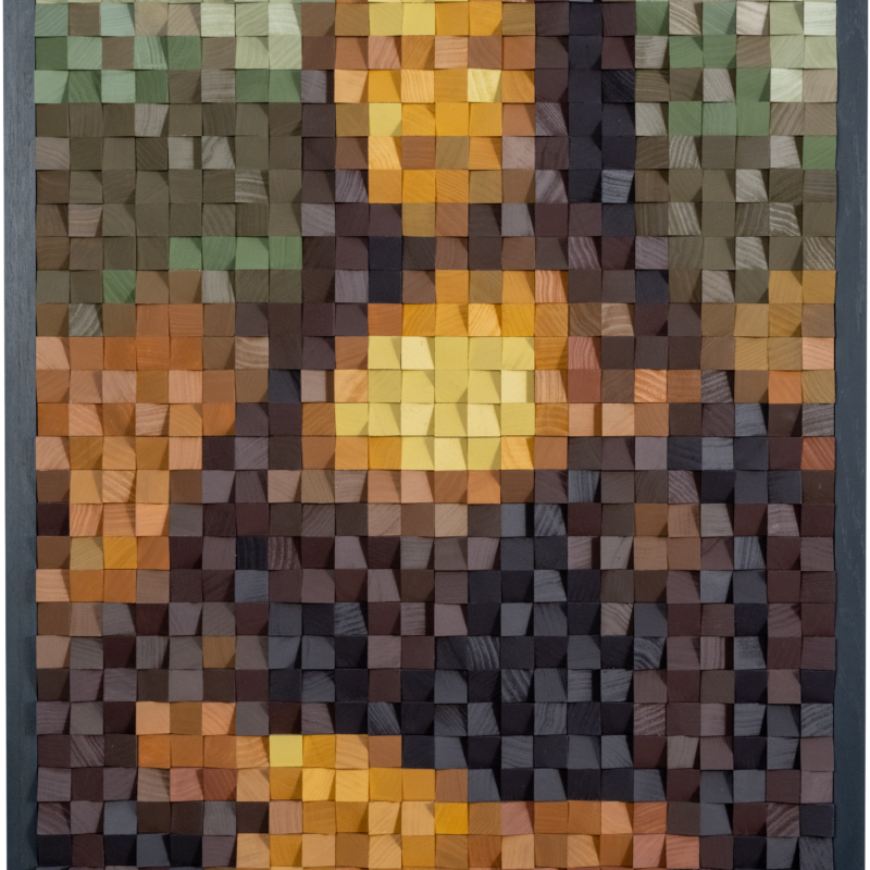 Mona Lisa Pixelated