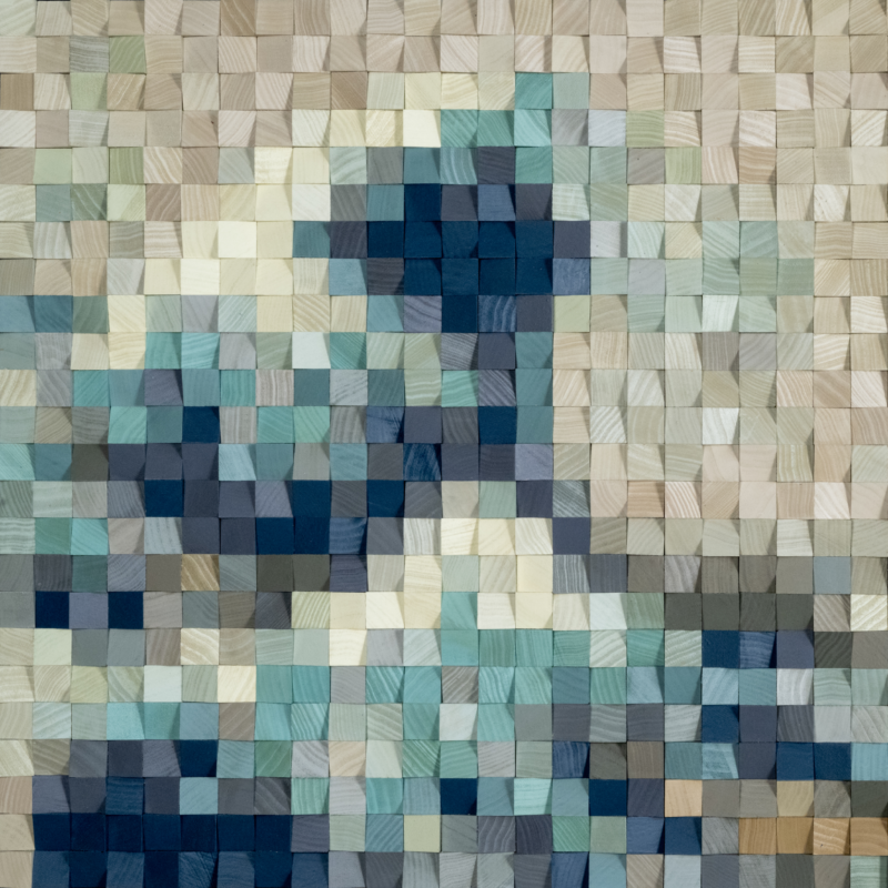 The Great Wave, Pixelated Artwork