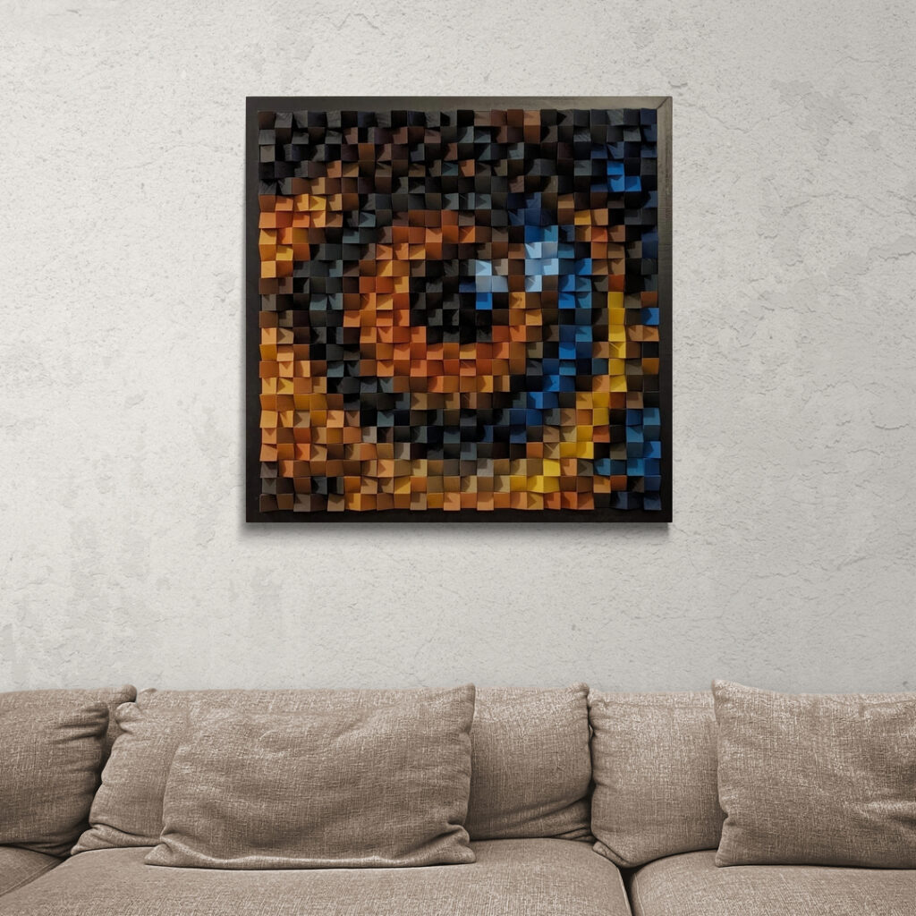 Luxury Homes: The Beauty of Pixelated Art Decor