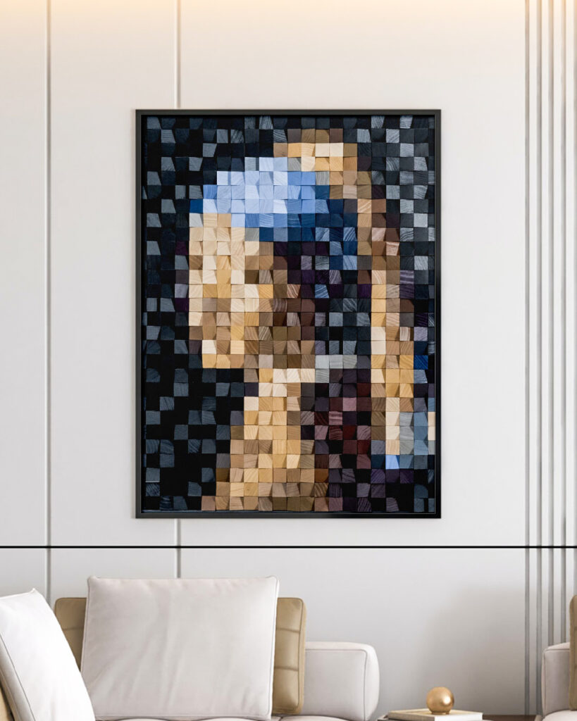 Wood Pixel Art